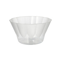 10 Eis- und Dessertschalen rund 400 ml &Oslash; 12 cm x 7 cm glasklar