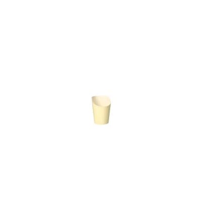 75 Snackbecher, Pappe &quot;To Go&quot; 0,16 l &Oslash; 7,5 cm &Acirc;&middot; 9,9 cm beige