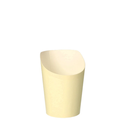 Papstar 75 Snackbecher, Pappe "To Go" 0,16 l &Oslash; 7,5 cm x 9,9 cm beige