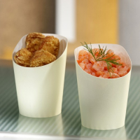 Papstar 75 Snackbecher, Pappe "To Go" 0,16 l...