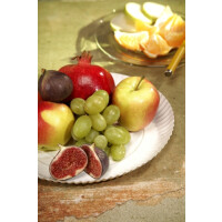 Papstar 100 Teller, Pappe "pure" rund &Oslash; 26 cm x 2 cm weiss
