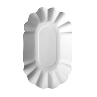 250 Schalen, Pappe &quot;pure&quot; oval 9 cm x 16 cm x 3...