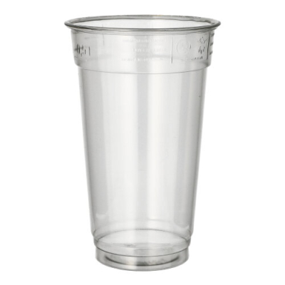 50 Trinkbecher "Hurricane", PET 0,5 l &Oslash; 9,5 cm x 14,9 cm glasklar