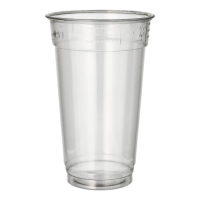 50 Trinkbecher "Hurricane", PET 0,5 l &Oslash; 9,5 cm x 14,9 cm glasklar