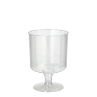 10 Stiel-Gl&auml;ser f&uuml;r Rotwein, PS 0,2 l &Oslash; 7,2 cm x 10 cm glasklar einteilig