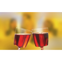 10 Stiel-Gl&auml;ser f&uuml;r Rotwein, PS 0,2 l &Oslash; 7,2 cm x 10 cm glasklar einteilig