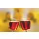 10 Stiel-Gl&auml;ser f&uuml;r Rotwein, PS 0,2 l &Oslash; 7,2 cm x 10 cm glasklar einteilig