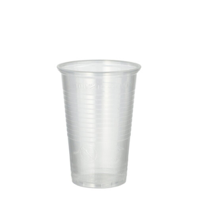100 Trinkbecher, PP 0,2 l &Oslash; 7,03 cm x 9,9 cm transparent