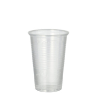 100 Trinkbecher, PP 0,2 l &Oslash; 7,03 cm x 9,9 cm transparent