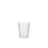 40 Gl&auml;ser f&uuml;r Schnaps, PS 2 cl &Oslash; 3,7 cm x 4,1 cm glasklar
