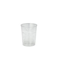 40 Gl&auml;ser f&uuml;r Schnaps, PS 4 cl &Oslash; 4,2 cm x 5,2 cm glasklar