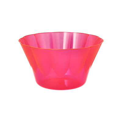 54 Eis- und Dessertschalen, PS rund 400 ml &Oslash; 12 cm &Acirc;&middot; 7 cm pink