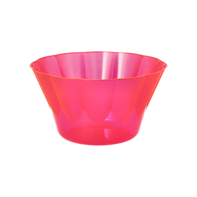 54 Eis- und Dessertschalen, PS rund 400 ml &Oslash; 12 cm x 7 cm pink