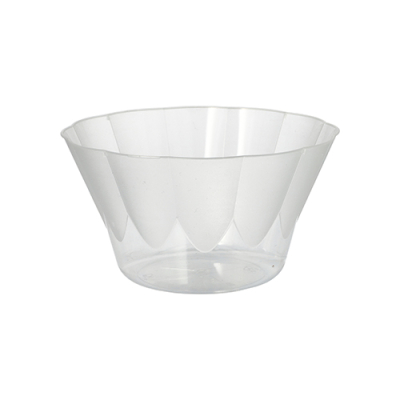 20 Eis- und Dessertschalen, PS rund 400 ml &Oslash; 12 cm x 7 cm glasklar