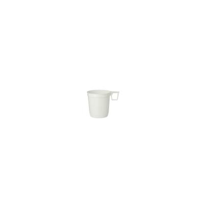 40 Kaffeetassen, PS 0,25 l &Oslash; 8 cm &Acirc;&middot; 8,5 cm weiss