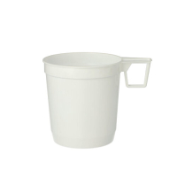 40 Kaffeetassen, PS 0,25 l &Oslash; 8 cm x 8,5 cm weiss
