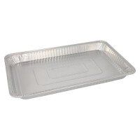 3 Gastronorm-Beh&auml;lter, Alu eckig 5,2 l 3,7 cm x 32,5...