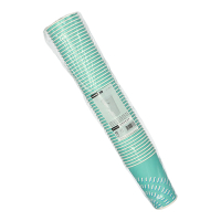 50 Trinkbecher f&uuml;r Kaltgetr&auml;nke, Pappe 0,4 l &Oslash; 8,97 cm x 13,5 cm t&uuml;rkis