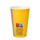 50 Trinkbecher, Pappe "To Go" 0,3 l &Oslash; 8 cm x 11,6 cm