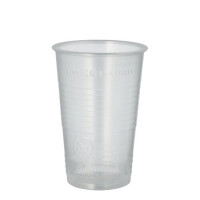 100 Trinkbecher, PP 0,3 l &Oslash; 7,8 cm x 11,3 cm transparent