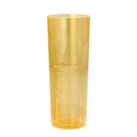 10 Gl&auml;ser f&uuml;r Longdrinks, PS 0,3 l &Oslash; 5,85 cm x 15,2 cm orange