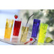 10 Gl&auml;ser f&uuml;r Longdrinks, PS 0,3 l &Oslash; 5,85 cm x 15,2 cm orange