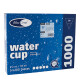 1000 Spitzbecher, PP 115 ml &Oslash; 7,03 cm x 9,5 cm blau Blue Cone