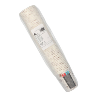Papstar 50 Trinkbecher, Pappe "To Go" rund 250 ml &Oslash; 8 cm x 9,2 cm weiss "Coffee" 8oz