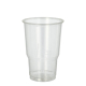 Papstar 25 Kaltgetr&auml;nkebecher, PLA "pure" 0,25 l &Oslash; 7,8 cm x 11 cm glasklar mit Schaumrand