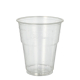 Papstar 25 Kaltgetr&auml;nkebecher, PLA "pure" 0,3 l &Oslash; 9,5 cm x 11 cm glasklar mit Schaumrand