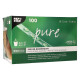 Papstar 100 Banderolen f&uuml;r Hei&szlig;getr&auml;nkebecher "pure" &Oslash; 7,3 cm x 5,8 cm braun
