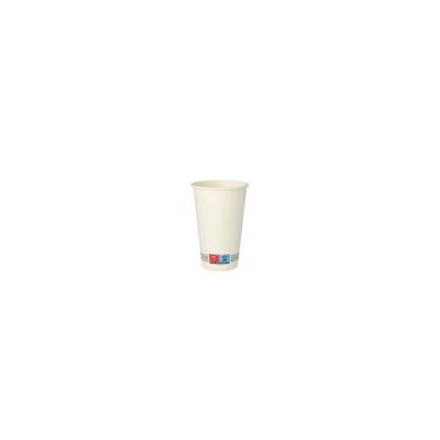 50 Trinkbecher, Pappe &quot;To Go&quot; 0,3 l &Oslash; 8 cm &Acirc;&middot; 11,7 cm weiss