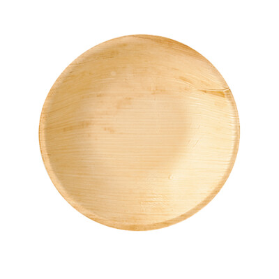 Papstar 25 Schalen, Palmblatt "pure" rund 300 ml &Oslash; 17,5 cm x 3,5 cm