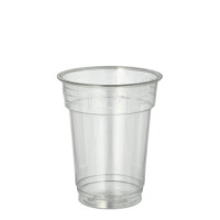40 Trinkbecher "Hurricane", PET 0,2 l &Oslash; 7,8 cm x 9,7 cm glasklar