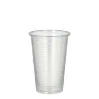 25 Trinkbecher, PP 0,2 l &Oslash; 7,03 cm x 9,9 cm transparent
