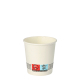 Papstar 50 Trinkbecher, Pappe 0,1 l &Oslash; 6 cm x 6 cm weiss