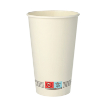 Papstar 50 Trinkbecher, Pappe 0,4 l &Oslash; 9 cm x 13,9...