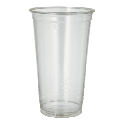 60 Kaltgetr&auml;nkebecher, PLA &quot;pure&quot; 0,5 l &Oslash; 9,5 cm &Acirc;&middot; 15,14 cm glasklar