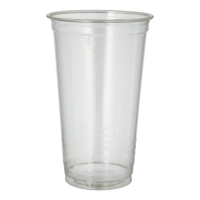 Papstar 60 Kaltgetr&auml;nkebecher, PLA "pure" 0,5 l &Oslash; 9,5 cm x 15,14 cm glasklar