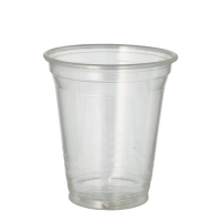 Papstar 70 Kaltgetr&auml;nkebecher, PLA &quot;pure&quot; 0,3 l &Oslash; 9,5 cm &Acirc;&middot; 10,68 cm glasklar