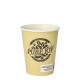 Papstar 20 Trinkbecher, Pappe 0,2 l &Oslash; 8 cm x 9,2 cm creme "Pure Joy"