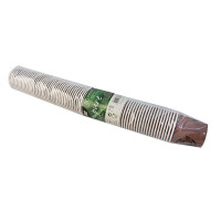 Papstar 80 Trinkbecher, Pappe 0,1 l &Oslash; 6 cm x 6 cm lila "Pure Joy"