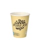 Papstar 50 Trinkbecher, Pappe 0,2 l &Oslash; 8 cm &Acirc;&middot; 9,2 cm creme &quot;Pure Joy&quot;