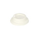 Papstar 50 Dom-Deckel, Zuckerrohr "pure" rund &Oslash; 8 cm x 2,5 cm weiss