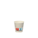 Papstar 20 Trinkbecher, Pappe 5 cl &Oslash; 5 cm x 5 cm silber "Shot"