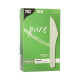 Papstar 100 Messer, Papier &quot;pure&quot; 15,8 cm weiss