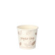 Papstar 80 Trinkbecher, Pappe "pure" 0,1 l &Oslash; 6 cm x 6 cm "ZERO"