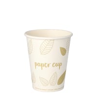 Papstar 50 Trinkbecher, Pappe &quot;pure&quot; 0,2 l &Oslash; 8 cm &Acirc;&middot; 9,2 cm &quot;ZERO&quot;