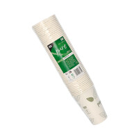 Papstar 50 Trinkbecher, Pappe "pure" 0,3 l &Oslash; 8 cm x 11,7 cm "ZERO"
