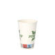 Papstar 50 Trinkbecher, Pappe 0,2 l &Oslash; 7,3 cm x 9,9 cm weiss "Pure Joy"